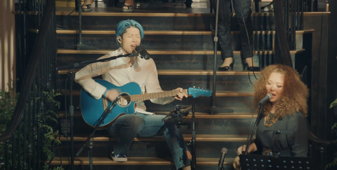MIYAVI PERFORMS UNPLUGGED FOR ELLE JAPAN X GUCCI