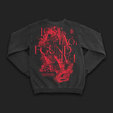 Dancing Pigment Dye Black Crewneck